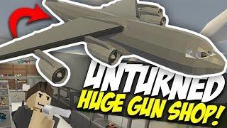 HUGE MOBILE GUN SHOP - Unturned Store RP!