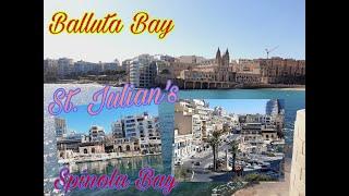 Spinola Bay ||  St. Julian's  ||  Balluta Bay