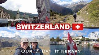 Exploring ZERMATT & GENEVA in SWITZERLAND in 7 Days - How to get the most out of your trip!