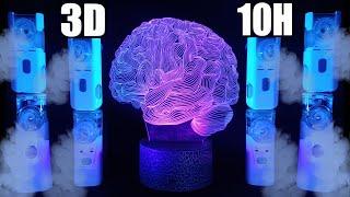 tASMR Aerosol 3D ( Eight nebulizers) Amazing white noise  to relax your mind 