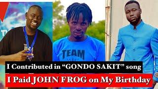 K2 Promotions Responds to John Frog | I Contributed To GONDO SAKIT | I Paid John Frog on my Birthday