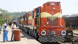 Indian Railways: GOOTY Diesel Locomotives In GADAG TO LONDA Section With 18047 AMARAVATI EXPRESS