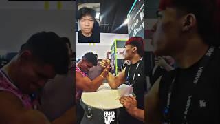 Josh Nicholas VS Bruce Wang #armfightthailand #armwrestling #งัดข้อ #joshnicholas #จอชนิโคลัส