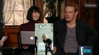 [VOSTFR] Caitriona Balfe et Sam Heughan réagissent au 'baby boom d'Outlander' (2018)