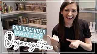 NEW HOUSE PANTRY ORGANIZATION 2021 // Professional Organizer Pantry Organization + My Dream Pantry