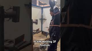 FCAW Mig Welding Skill Video.#migwelding #skilldevelopment #video #kamalpandey #viralvideo