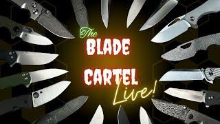 the Blade Cartel LIVE! With Brian from Transparent Knives!