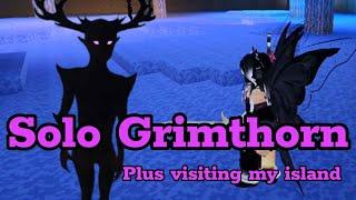 Solo Grimthorn! Plus visiting my Island.