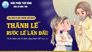 Thánh Lễ Rước Lễ Lần Đầu - Tại Giáo Xứ Bồng Tiên - Giáo Phận Thái Bình ngày 14/7/2024 ngày 14/7/2024