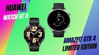 Huawei Watch GT 4 Vs Amazfit GTR 4 Limited Edition