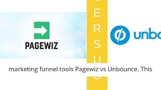 Pagewiz vs Unbounce Sales Funnel Software Comparison