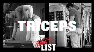 Stop These Time-Wasting Triceps Exercises & Do These Instead | The Don't List | Men’s Health Muscle