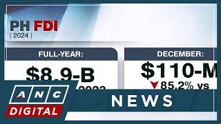 PH FDI sees flat growth in 2024 | ANC