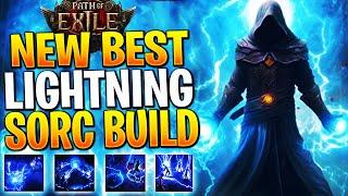 GOD LIKE LIGHTNING SORCERESS BUILD! Path of Exile 2 Sorc Build Guide (NEW META)