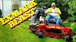 Mowing Lawns With The Exmark X Series