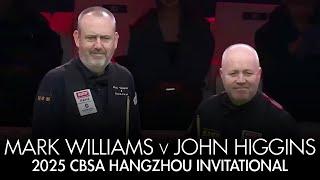 Mark Williams vs John Higgins – 2025 CBSA Hangzhou Snooker Clash!