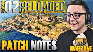 Warzone Season 2 Reloaded Patch Notes | Rebirth Reinforced Map Changes, New SMG, & More!
