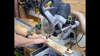 How to cut dados on a Festool Kapex Saw