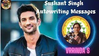 सुशांत सिंह राजपूत ऑटोराइटिंग संदेश वृंदा एस द्वारा||Sushant Singh Rajput Autowriting by Vrrinda S