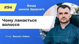 #94 Чому ламається волосся. Спитайте у лікаря Чайки, Вища школа Здоров'я
