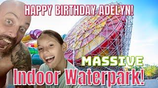  Birthday with Bluey and a Massive indoor waterpark! - Dad almost drowns! 