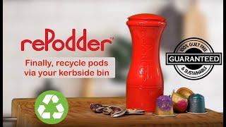 Recycle Aluminium Coffee Pods via Kerbside Bin • Nespresso® & Compatible pods • 100% Sustainable!