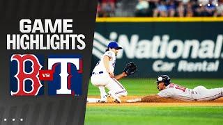 Red Sox vs. Rangers Game Highlights (3/27/25) | MLB Highlights