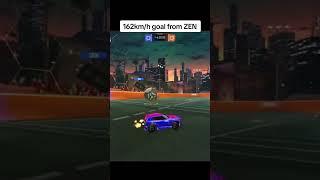 Zen scores a goal at 162 km/h ️️️