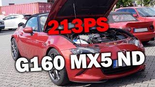 213PS im MX-5 ND G160 mit Piper Cams Nockenwellen - SPS Motorsport