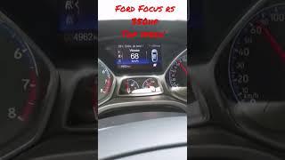 Top speed - Ford Focus rs 350hp!!