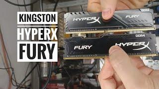 Оперативна пам'ять Kingston HyperX Fury DDR4 2666 HX426C16FB2/8 для ПК