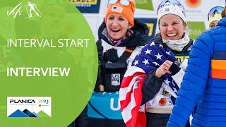  Jessie DIGGINS | "This was one of the best races in my whole life" | Planica 2023