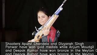 Shooters Apurvi Chandela, Divyansh Panwar win golds at Meyton Cup