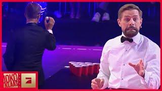 Wer ist besser im Beer Pong? | Lucky Shot | JKP8