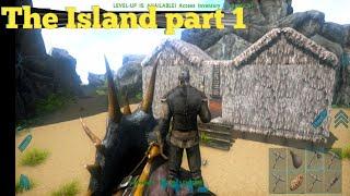 Ark ultimatel mobile edition |हिंदी में|The Island #Part 1