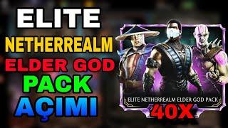 AŞIRI İYİ BAŞLADIK | 40X Elite Netherrealm Elder God Pack Açımı | Mk Mobile