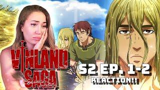 WHAT HAPPENED TO THORFINN?!? VINLAND SAGA S2 Episodes 1 & 2 REACTION