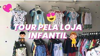 Tour pela minha LOJA DE ROUPAS INFANTIL 