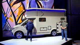 KNAUS TOURER CUV 2023 with the innovative lifting roof - small family motorhome