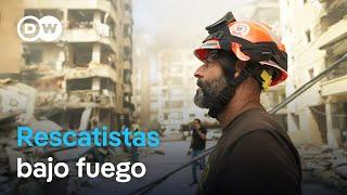 Guerra en Líbano - La labor de los rescatistas en Beirut | DW Documental