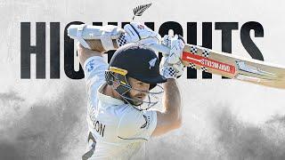 England on Top Despite Williamson 50 | Highlights | New Zealand v England | 1st Test Day 3