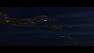 Air Force One - MiGs & F15 Fight Scene