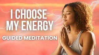 10-Min Morning Meditation | Choose Your Energy-Guided Positivity & Gratitude #meditation