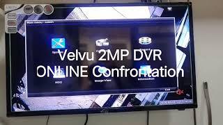 Velvu Dvr 2mp online configuration