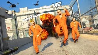 Breaking Multiple People Out Of Prison!! (GTA RP TROLLING)