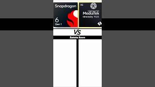 Snapdragon 6 gen 1 vs Mediatek Dimensity 7025 || Which one is better?? #snapdragon #mediatek