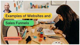 Examples Of Websites And Sales Funnels. Learn The Difference | CM Manjunath