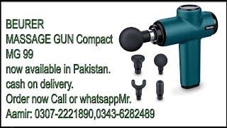 Beurer  MASSAGE GUN  COMPACT MG 99  | Product Review and Unboxing  | Karachi Pakistan