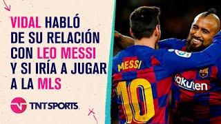 Arturo #Vidal habló sobre su relación con Lionel #Messi y si iría a jugar al fútbol de la #MLS