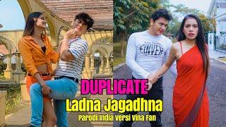 LADNA JHAGADNA -DUPLICATE - Vina Fan Version Parodi Recreate - SHAH RUKH KHAN JUHI CHAWLA